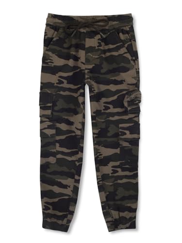 Gini & Jony Boys Cotton Camouflage Trouser 5-6 Years