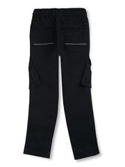 Gini & Jony Boys Cotton Solid Trouser 5-6 Years Black
