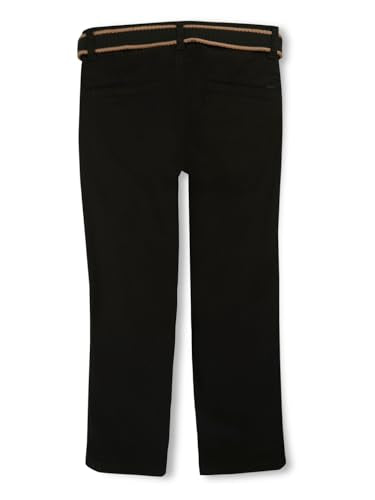 Gini & Jony Boys Black Cotton Blend Solid Trouser 5-6 Years