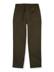 Gini & Jony Boys Cotton Solid Trouser 6-7 Years Olive