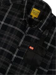 Gini and Jony Boys Black Checks Cotton Full Sleeves Shirt 13-14 Years