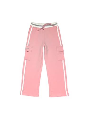 Gini and Jony Girls Pink Color Block Cotton Elasticated Track Pant 3-4 Years - Goyalsons ShopMax