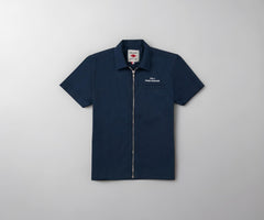 Gini and Jony Boys Navy Blue Typographic Print Cotton Half Sleeves Shirt 11-12 Years