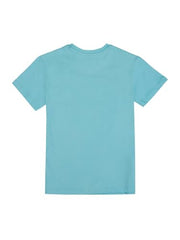 Gini and Jony Boys Blue Graphic Print Cotton Half Sleeves T-Shirt 15-16 Years