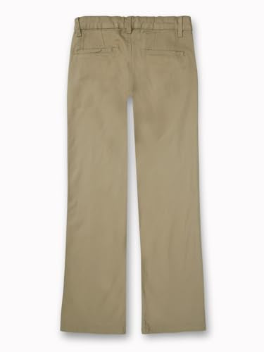 Gini and Jony Boys Khaki Solid Cotton Fixed Waist Trouser 8-9 Years - Goyalsons ShopMax