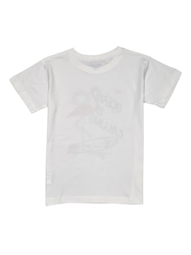 Gini and Jony Boys White Graphic Print Cotton Half Sleeves T-Shirt 9-10 Years
