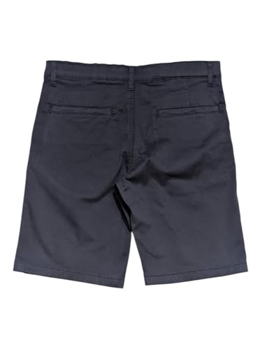Gini and Jony Boys Navy Blue Solid Cotton Bermuda Fixed Waist 4-5 Years