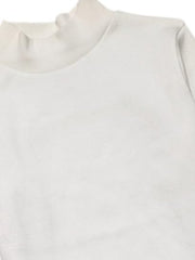 Gini and Jony Girls White Solid Cotton Skivvy Full Sleeves 3-4 Years - Goyalsons ShopMax