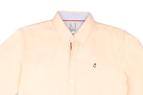 Gini and Jony Boys Beige Solid Cotton Shirt Half Sleeves 5-6 Years