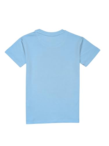 Gini and Jony Boys Blue Graphic Print Cotton Half Sleeves T-Shirt 5-6 Years