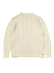 Gini and Jony Girls White Solid Acrylic Sweater Full Sleeves 4-5 Years - Goyalsons ShopMax