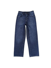 Gini and Jony Boys Blue Washed Denim Back Elasticaed Jeans 4-5 Years