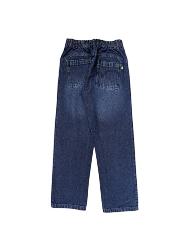 Gini and Jony Boys Blue Washed Denim Back Elasticaed Jeans 4-5 Years