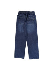 Gini and Jony Boys Blue Washed Denim Back Elasticaed Jeans 4-5 Years