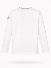 Boys White Typographic Print T-Shirts
