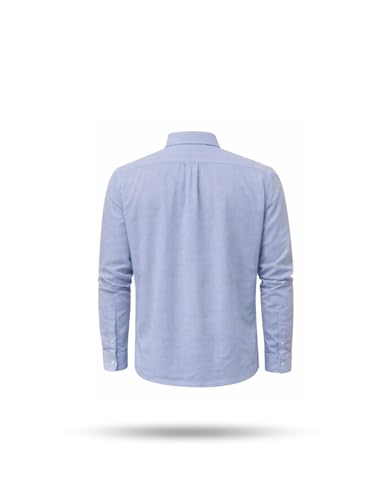 Boys Blue All Over Printed Full Sleeve Shirt
