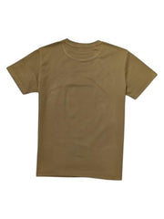 Gini and Jony Boys Khaki Graphic Print Cotton T-Shirt Half Sleeves 3-4 Years