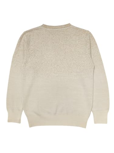 Gini and Jony Girls Cream Glitter Print Acrylic Full Sleeves Sweater 4-5 Years