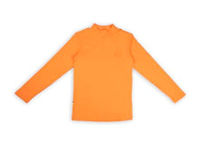 Gini and Jony Girls Orange Solid Cotton Skivvy Full Sleeves 3-4 Years - Goyalsons ShopMax
