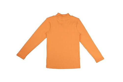 Gini and Jony Girls Orange Solid Cotton Skivvy Full Sleeves 3-4 Years - Goyalsons ShopMax