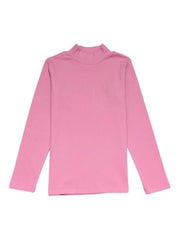 Gini and Jony Girls Pink Solid Cotton Skivvy Full Sleeves 3-4 Years - Goyalsons ShopMax