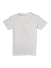 Gini and Jony Boys White Graphic Print Cotton Half Sleeves T-Shirt 4-5 Years