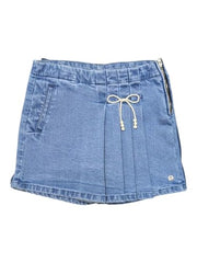 Gini and Jony Girls Blue Washed Denim Skirt Elasticated 13-14 Years