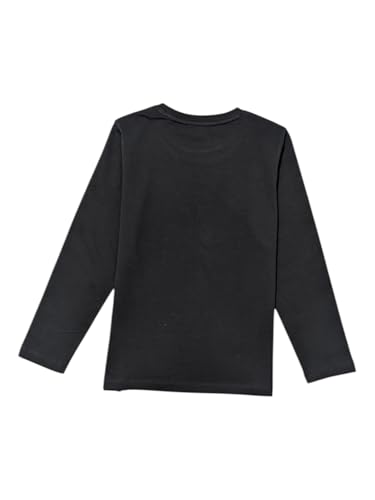 Gini and Jony Girls Black Sequin Cotton Full Sleeves Knits Top 4-5 Years