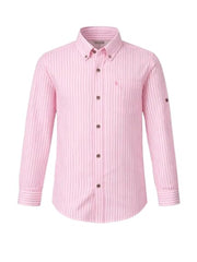 Gini and Jony Boys Blue Cotton Shirt Full Sleeves