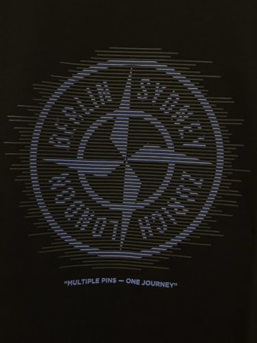 Status Quo Compass Emblem Graphic T-Shirt Black