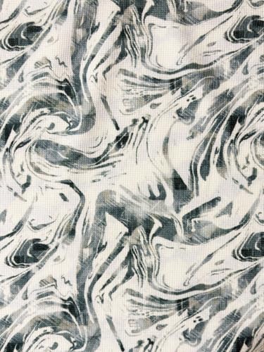Status Quo Mint Marble Print Polo T-Shirt