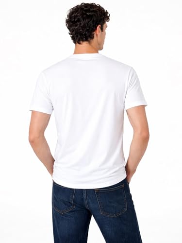 Status Quo White Graphic Print T-Shirt