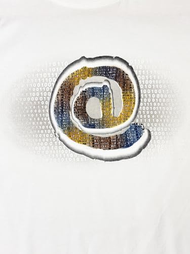 Status Quo White Graphic Print T-Shirt