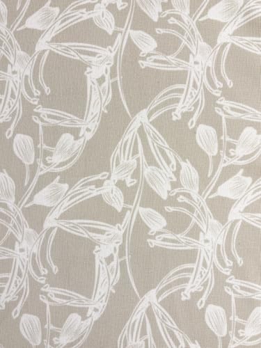 Status Quo Beige Botanical Print Polo