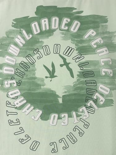 Status Quo Mint Graphic Print T-Shirt