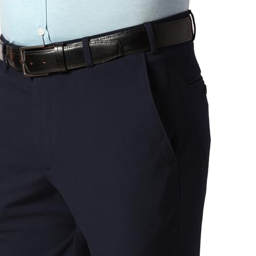 Park Avenue Slim Fit Blue Formal Trouser for Men