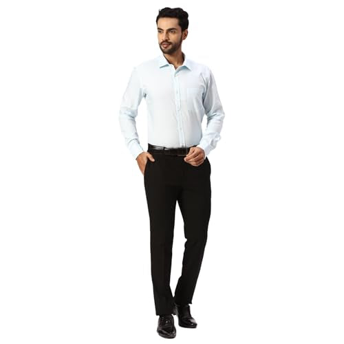 Park Avenue Slim Fit Black Formal Trouser for Men