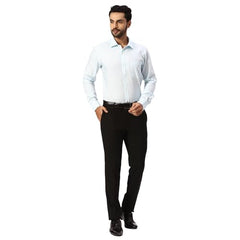 Park Avenue Slim Fit Black Formal Trouser for Men