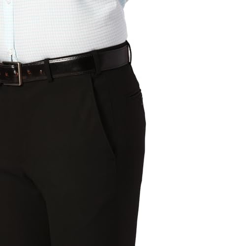Park Avenue Slim Fit Black Formal Trouser for Men