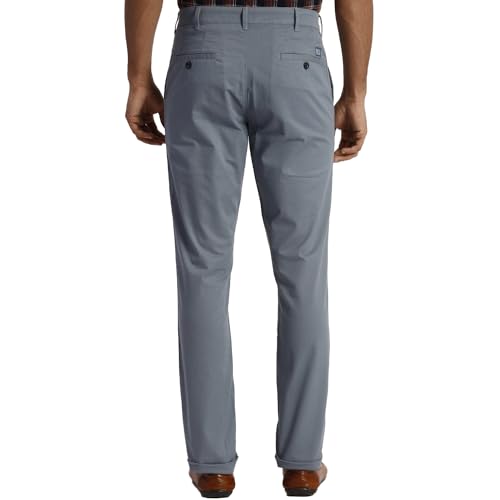 Colorplus Slim Fit Grey Casual Trouser for Men