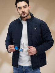 Colorplus Men Regular Fit Solid Pattern Pure Polyester Spread Collar Full Sleeve Spread Collar Casual Outerwear (Size: XL)-CMOA01083-N6 Dark Green