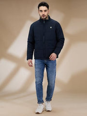 Colorplus Men Regular Fit Solid Pattern Pure Polyester Spread Collar Full Sleeve Spread Collar Casual Outerwear (Size: XL)-CMOA01083-N6 Dark Green