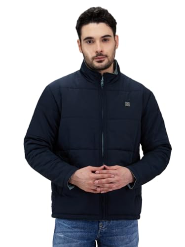 Colorplus Men Regular Fit Solid Pattern Pure Polyester Spread Collar Full Sleeve Spread Collar Casual Outerwear (Size: XL)-CMOA01083-N6 Dark Green