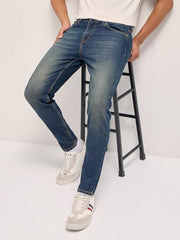 THE BEAR HOUSE Men's Skinny Jeans (DNM-PICA-BL_Blue