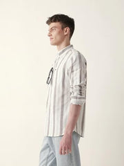 THE BEAR HOUSE Mens Casual Shirt | Comfortable Modern Fit | Trendy Mens Wear Black