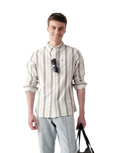 THE BEAR HOUSE Mens Casual Shirt | Comfortable Modern Fit | Trendy Mens Wear Black