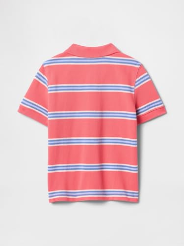 GAP Infants Striped Relaxed Fit Polo T-Shirt, Multicolor, 3Y