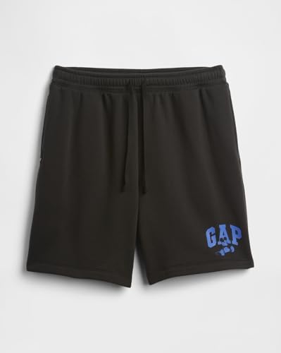 Men's Logo Print Mid Waist Shorts