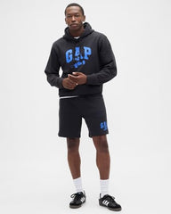 Men's Logo Print Mid Waist Shorts