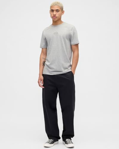 Men's Logo Print Round Neck T-Shirt